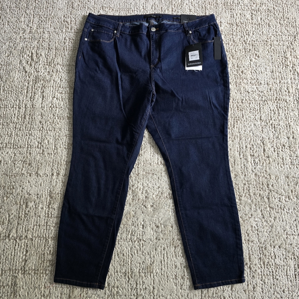 Tahari Kelly Mid-rise Skinny Jeans